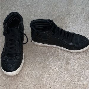 Jessica Simpson Leather high top sneakers